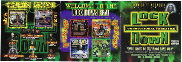 Presents Lock Down Correctional Facilities By Oak Cliff Assassin (CD ...